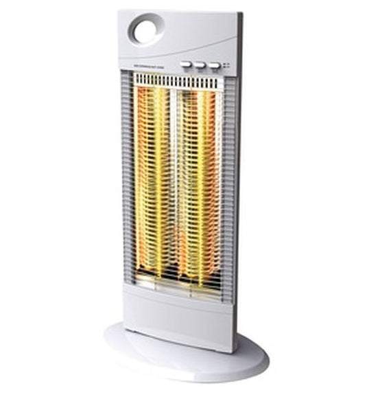 Stufa al Carbonio Modello NSB-C31 1000W Parabola Riflettente e Griglia Metallica di Protezione