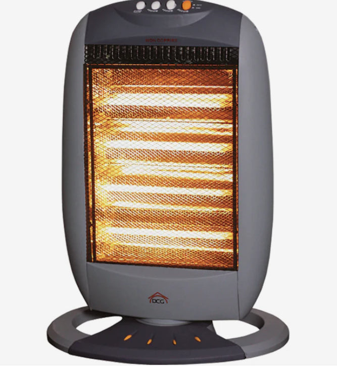 Stufa Alogena Maxi Modello SA9224 Installazione a Pavimento