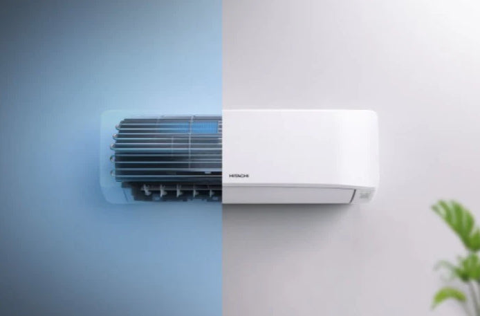 Condizionatore Climatizzatore Hitachi Quadri Split Inverter R-32 Serie AIRHOME 600 9000+9000+9000+9000 BTU Con RAM-G70N4HA(B)E Wi-Fi Integrato 9+9+9+9