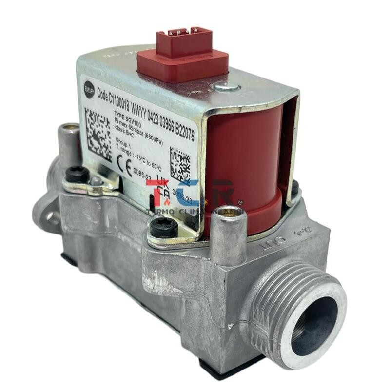 Valvola a Gas Attacco 3/4" Originale Ariston SGV100 C1100018 Cod. 65116557