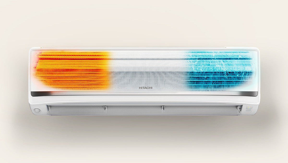 Condizionatore Climatizzatore Hitachi Monosplit Inverter AirHome 800 12000 BTU RAK-XJ35RHAE Wi-Fi Integrato