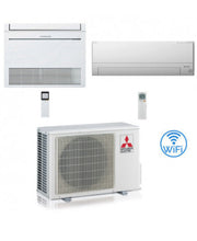 Condizionatore Climatizzatore Mitsubishi Electric Dual Split Inverter R-32 MSZ-BT25VG Wifi Integrato + console MFZ-KT35VG Wifi Optional con MXZ-2F53VF4