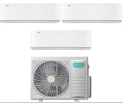 Condizionatore Climatizzatore Hisense Trial Split Inverter R-32 Serie Energy Pro X 9000+12000+12000 BTU Con 3AMW72U4RJC Wi-Fi Integrato 9+12+12