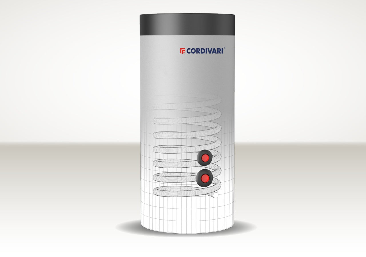 Bollitore Murale Cordivari in Acciaio al Carbonio Coibentato Modello Bolly Primo WB 150 Litri Classe C Codice 310416090005706