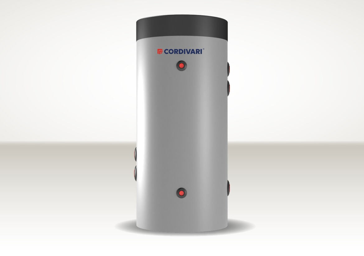 Bollitore Murale Cordivari in Acciaio al Carbonio Coibentato Modello Bolly Primo WB 200 Litri Classe C Codice 310416090005804