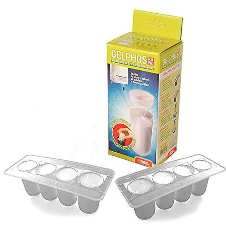 Confezione da 8 Ricariche Polifosfato GEL GELPHOS RAPID Codice 107.011.60