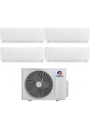 Condizionatore Climatizzatore Gree Quadri Split Inverter R-32 Modello Pular 9000+9000+9000+9000 BTU Wi-Fi Integrato Con GWHD(28)NK6LO
