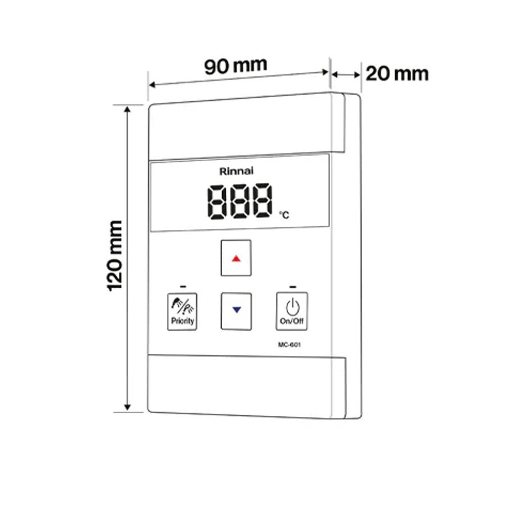 Scaldabagno a gas Rinnai Infinity 17E esterno metano