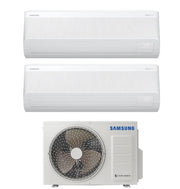 Condizionatore Climatizzatore Samsung Dual Split Inverter Windfree Avant S2 R-32 9000+9000 BTU Wi-Fi Integrato Con AJ040TXJ2KG/EU