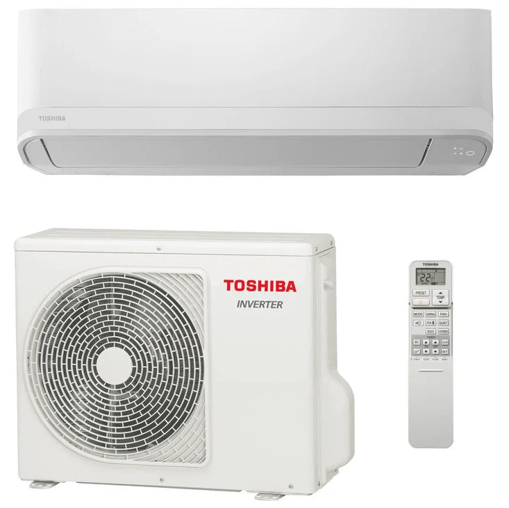 Condizionatore Climatizzatore Toshiba Monosplit Inverter R-32 Modello Seiya Classic 13000 BTU RAS-B13B2KVG-E Wi-Fi Optional
