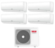 Condizionatore Climatizzatore Riello Quadri Split Aaria Plus I R-32 9000+9000+9000+9000 Btu Con U.Esterna 485 PI Wi-Fi Integrato