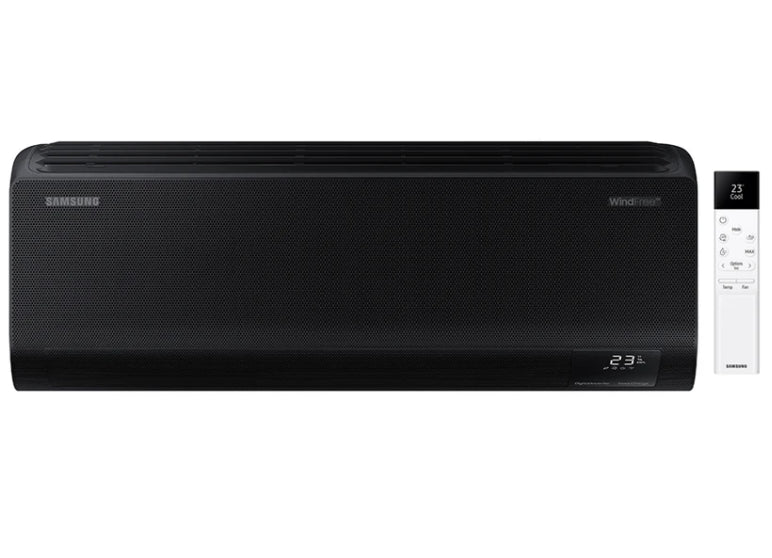 Condizionatore Climatizzatore Samsung Dual Split Inverter Windfree Black R-32 9000+9000 BTU Con AJ040TXJ2KG/EU Wi-Fi Integrato