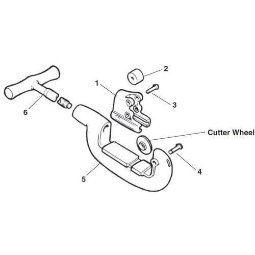 RIDGID Tagliatubi Per Impieghi Pesanti N. 2 - A  1/8" - 2"