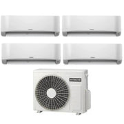 Condizionatore Climatizzatore Hitachi Quadri Split Inverter R-32 airHome 400 7000+9000+9000+12000 BTU Con RAM-G85N5HA(B)E Multi Pro G Wi-Fi Integrato 7+9+9+12