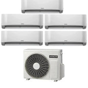 Condizionatore Climatizzatore Hitachi Penta Split Inverter R-32 airHome 400 7000+7000+7000+9000+9000 BTU Con RAM-G85N5HA(B)E Multi Pro G Wi-Fi Integrato 7+7+7+9+9
