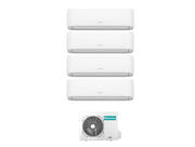 Condizionatore Climatizzatore Hisense Quadri Split Inverter R-32 Hi-Comfort 7000+7000+9000+18000 Con 4AMW81U4RJC WiFi Integrato 7+7+9+18