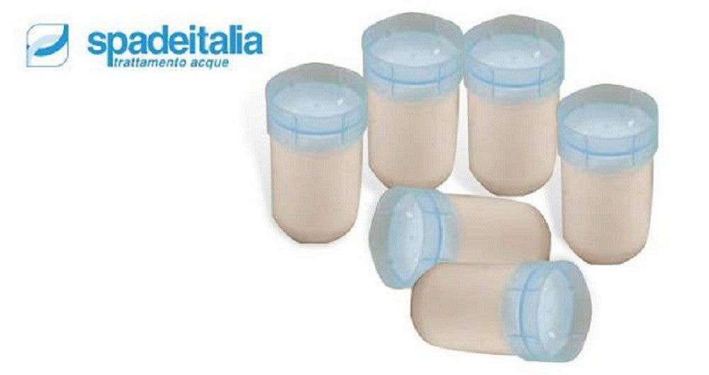 Spadeitalia - 6 ricariche universali per dosatori di polifosfati in polvere da 1/2"