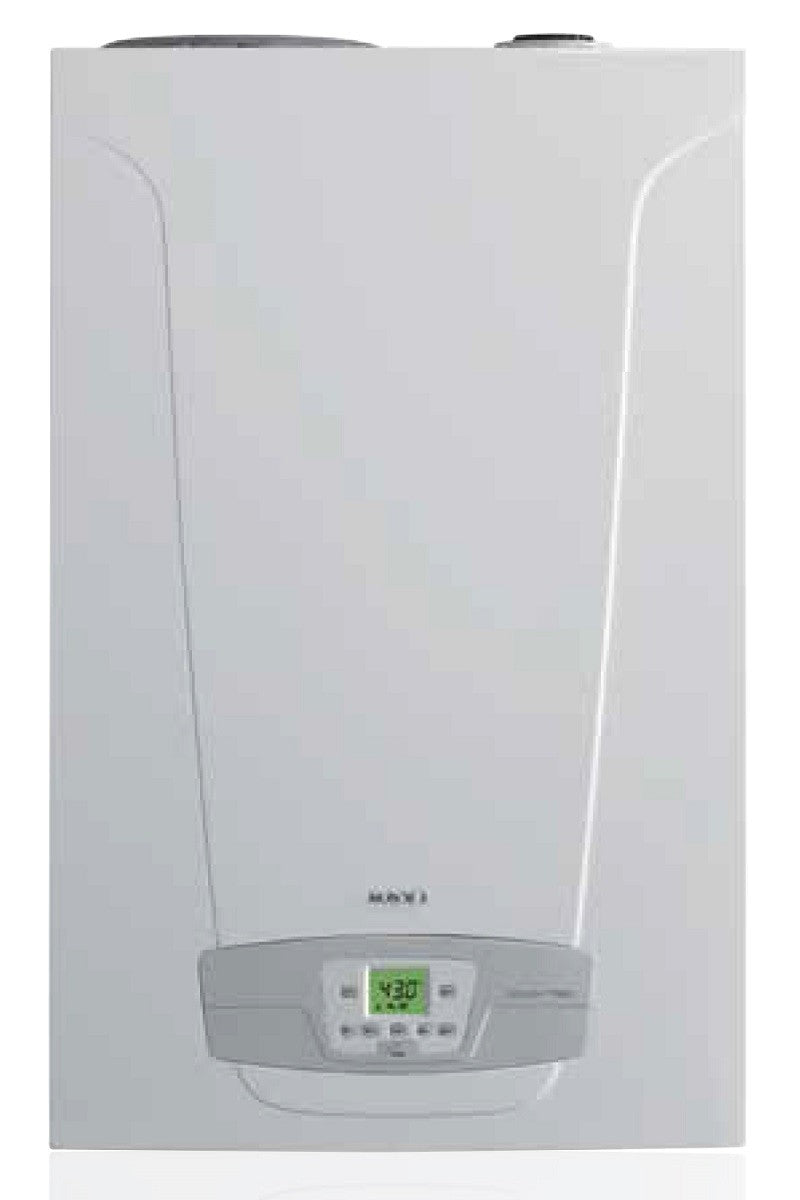 Caldaia Baxi Nuvola Duo-Tec+ 24 GA a Condensazione ErP da 24 KW Con Accumulo 40lt MET/GPL Cod. 7219554 - Completa di Kit Fumi