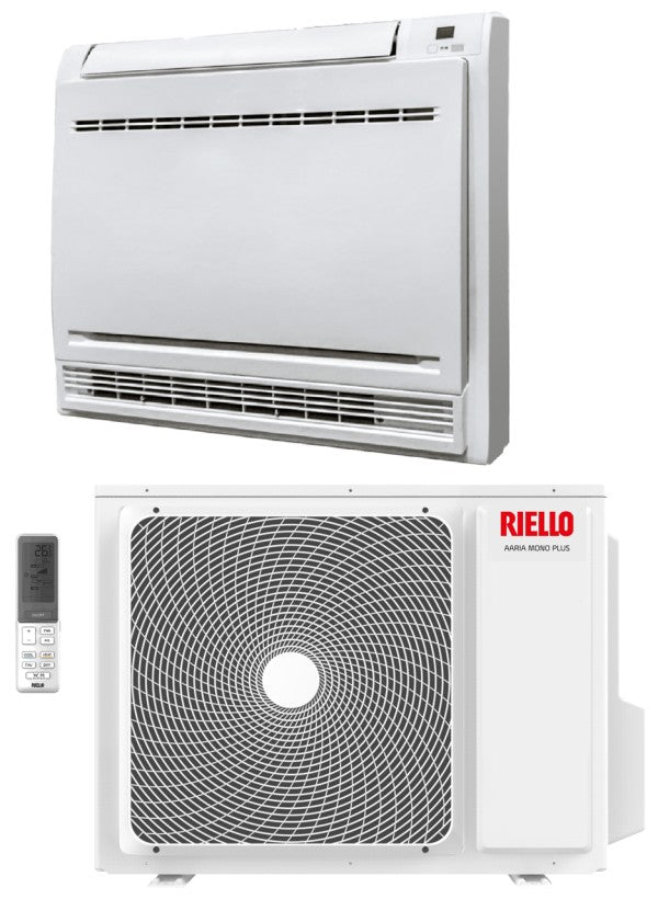 Condizionatore Climatizzatore Riello Monosplit Inverter R-32 a Console a Pavimento 12000 Btu AMC 35 PLUS Cod.  **PROMO**