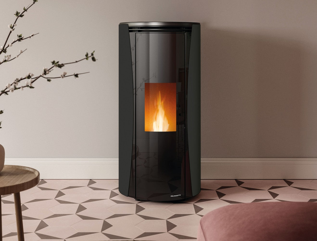 Stufa a Pellet ad Aria Palazzetti Ecofire Vivi TC 9 Kw - Vari Colori