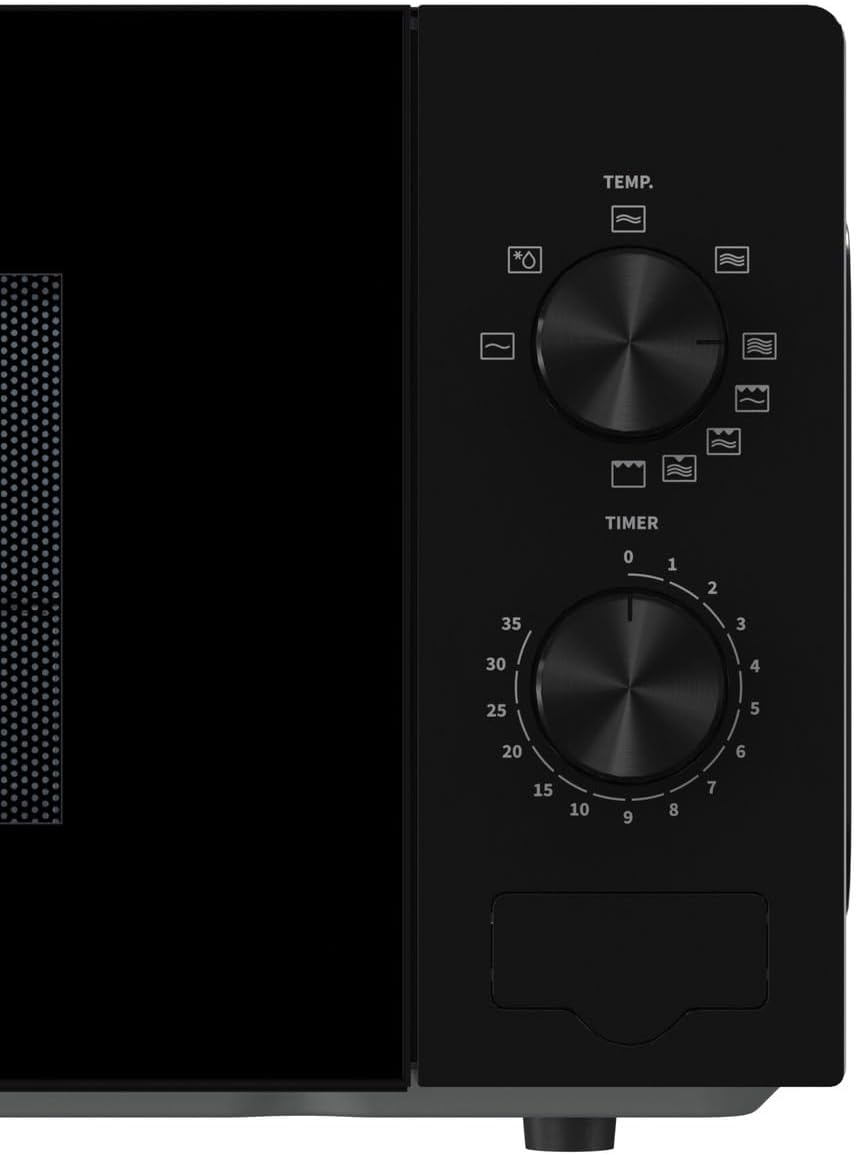 Microonde Grill Libera Installazione Hisense H20MOBP1G Black 1000 Watt (20Lt)