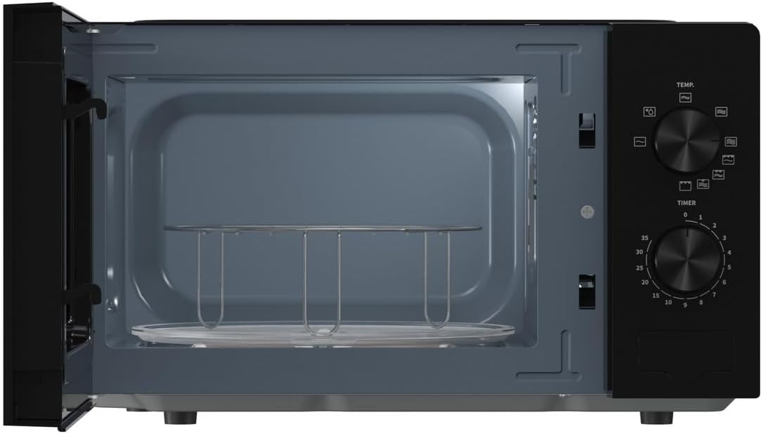 Microonde Grill Libera Installazione Hisense H20MOBP1G Black 1000 Watt (20Lt)