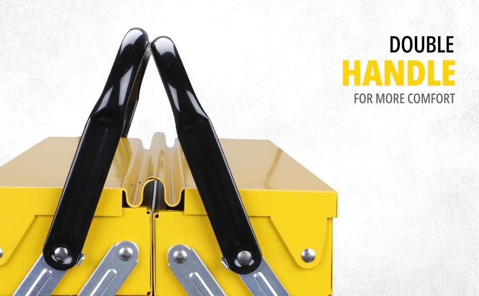 STANLEY Cassetta Portautensili a 5 Scomparti (Senza Attrezzatura)