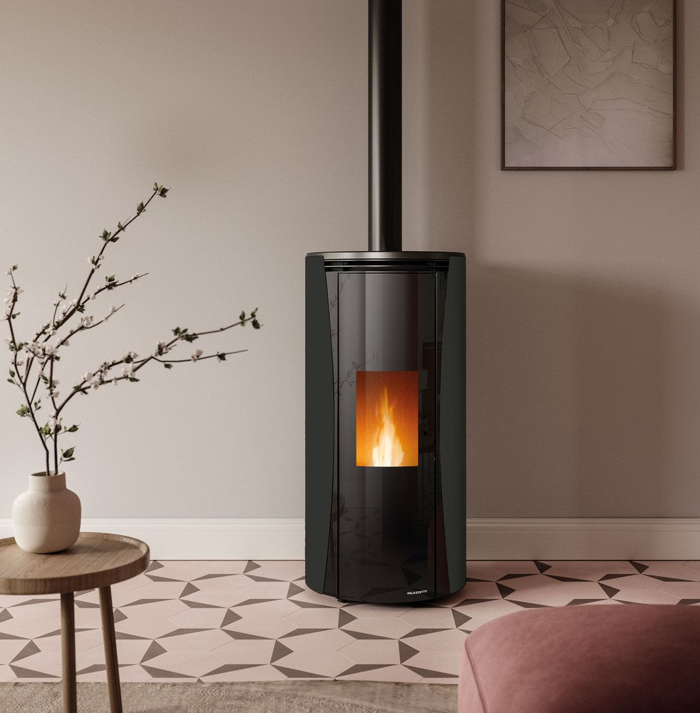 Stufa a Pellet ad Aria Palazzetti Ecofire Vivi TC US 9 Kw - Vari Colori