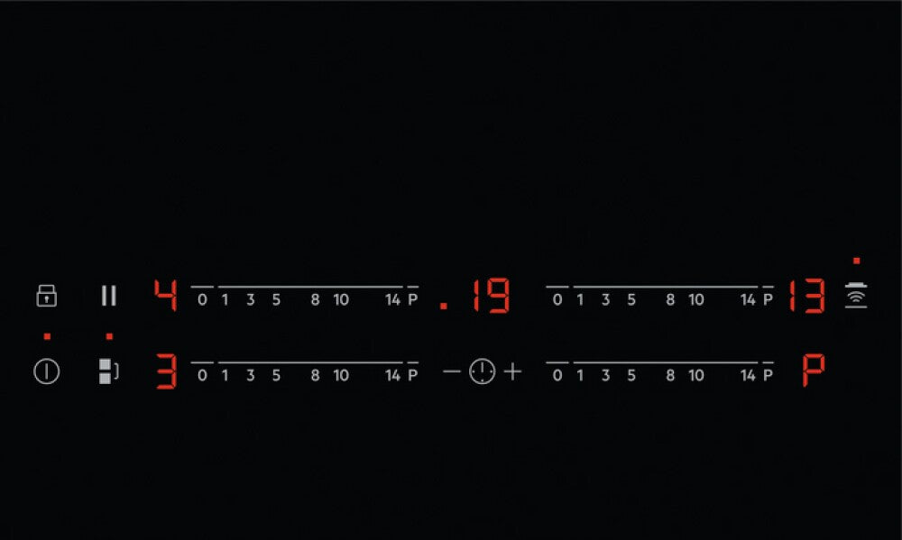 Piano Cottura a Induzione Da Incasso AEG IKB84443IB Nero 80 cm 4 Zone