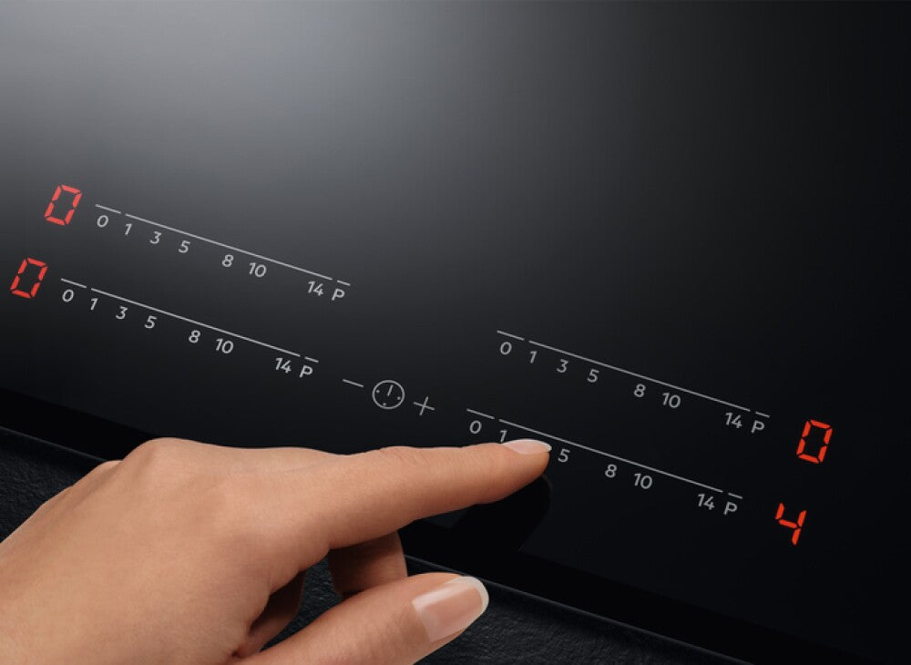 Piano Cottura a Induzione Da Incasso AEG IKB84443IB Nero 80 cm 4 Zone