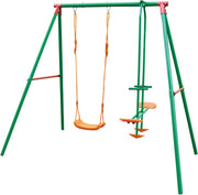 Altalena a 2 tiri in acciaio verniciato Mod. SGN-02