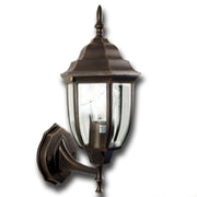 Lanterna da esterno in alluminio con braccio cm 16x19x38h Mod. Bombay