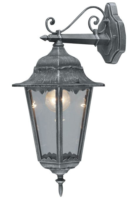 Lanterna da esterno in alluminio con braccio cm 43 Mod. Irlanda