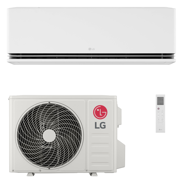Condizionatore Climatizzatore LG Monosplit Inverter R-32 DUALCOOL Premium AI Air 12000 BTU Wi-Fi Integrato H12S1PA.NS1