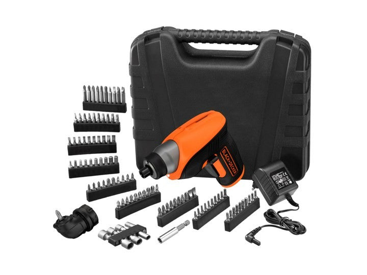 AVVITATORE BLACK&DECKER A BATTERIA LITIO 3.6 V VELOCITA' 180 GIRI/MIN Mod. CS3652LKA