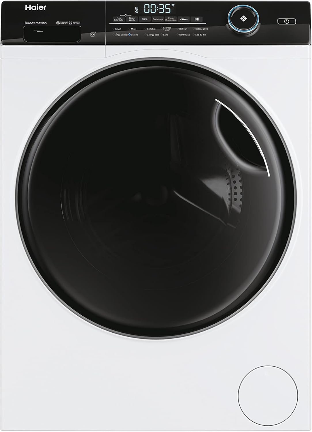 Lavatrice Libera Installazione Caricamento Frontale Haier I-Pro Series 5 HW100-B14959U1 10 kg 1400 Giri/min Bianco Classe A