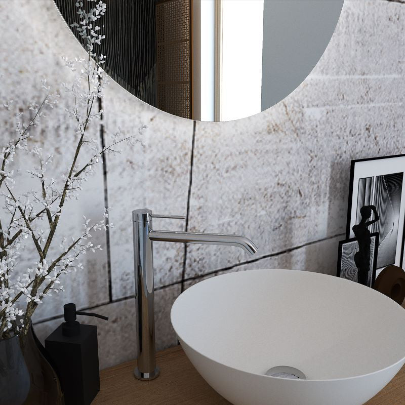 Miscelatore Lavabo Alto Senza Piletta di Scarico Ercos/Ponsi Serie VIKTOR