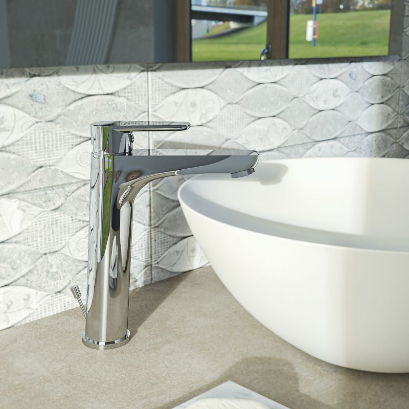 Miscelatore Lavabo Alto Con Scarico Ercos/Ponsi Serie ECOSTYLE