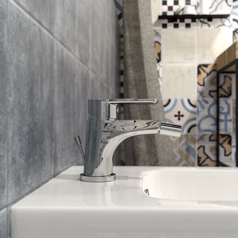 Miscelatore Bidet Con Scarico Ercos/Ponsi Serie ECOSTYLE