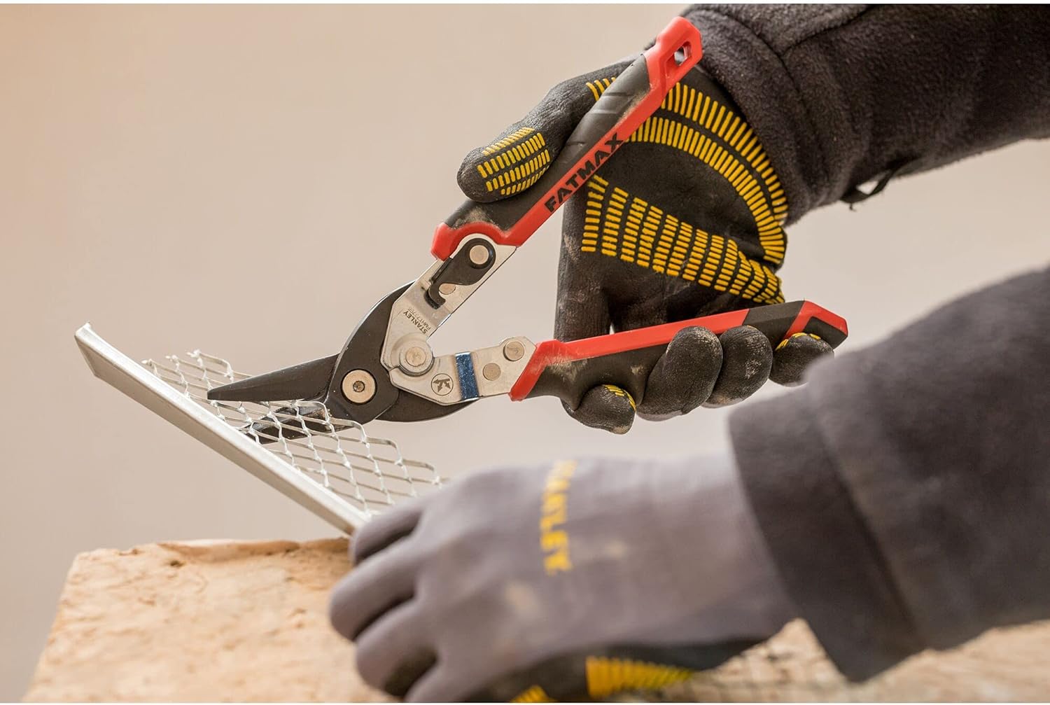 STANLEY Cesoia per Lamiera a Doppia Leva TAGLIO SINISTRO