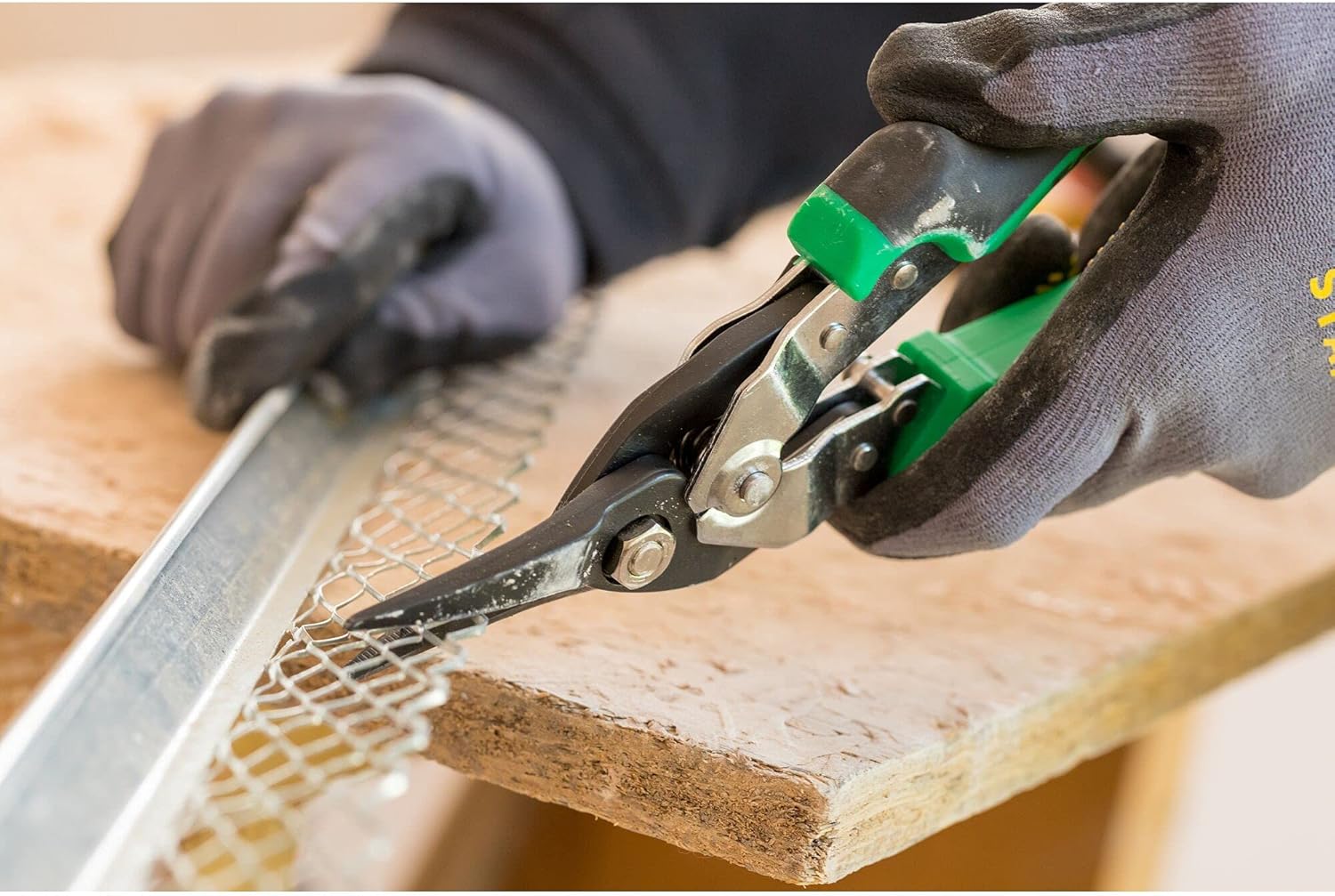 STANLEY Cesoia per Lamiera a Doppia Leva TAGLIO DESTRO