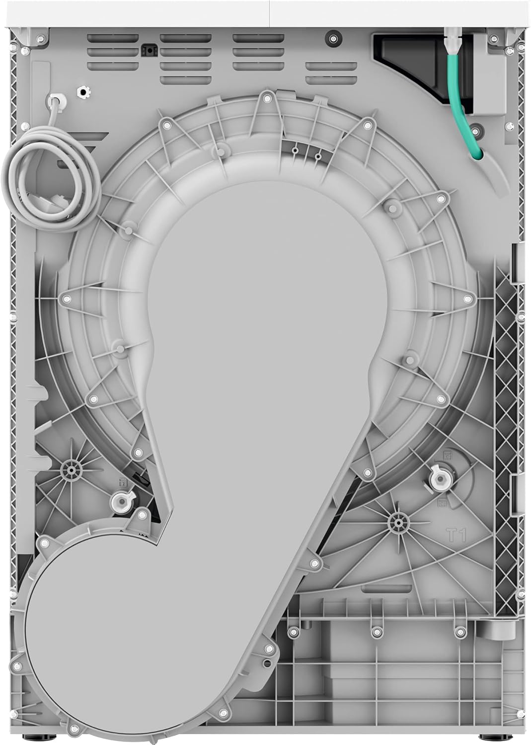 Asciugatrice Libera Installazione Caricamento Frontale Electrolux GentleCare 600 EW6H292G 9 kg Bianco Classe D