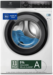 Lavatrice Libera Installazione Caricamento Frontale Electrolux SteamCare 700 EW7F411G 11 kg 1400 Giri/min Bianco Classe A