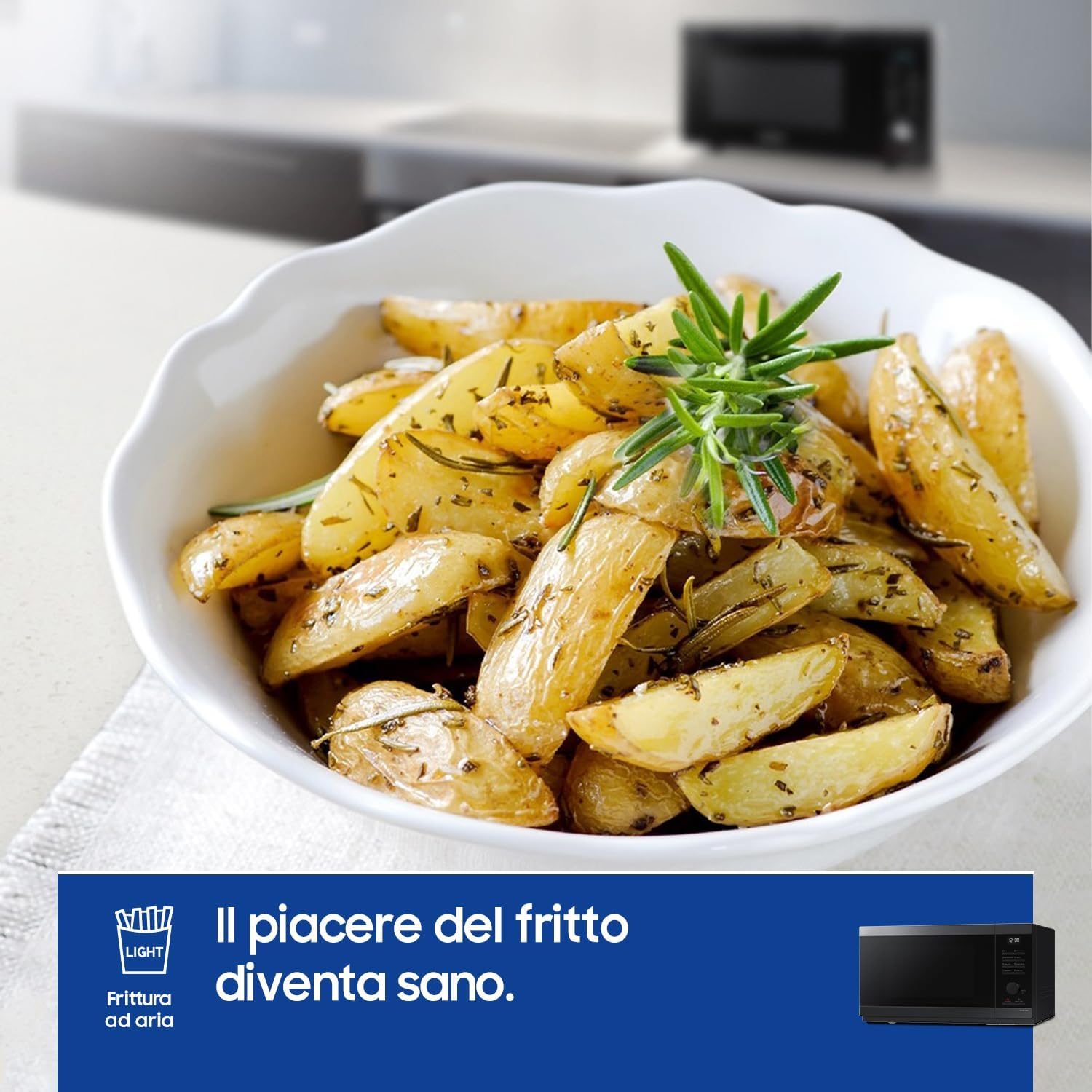 Microonde Grill Libera Installazione Samsung MG32DG4524CG Nero, Acciaio inox 900 W(32Lt)