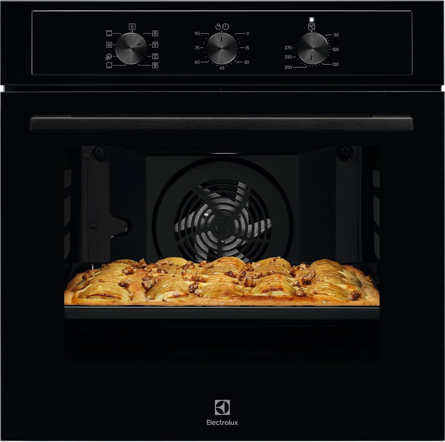 Forno Multifunzione Da Incasso Electrolux Serie 300 EOH2H044K 68L 2790W Nero