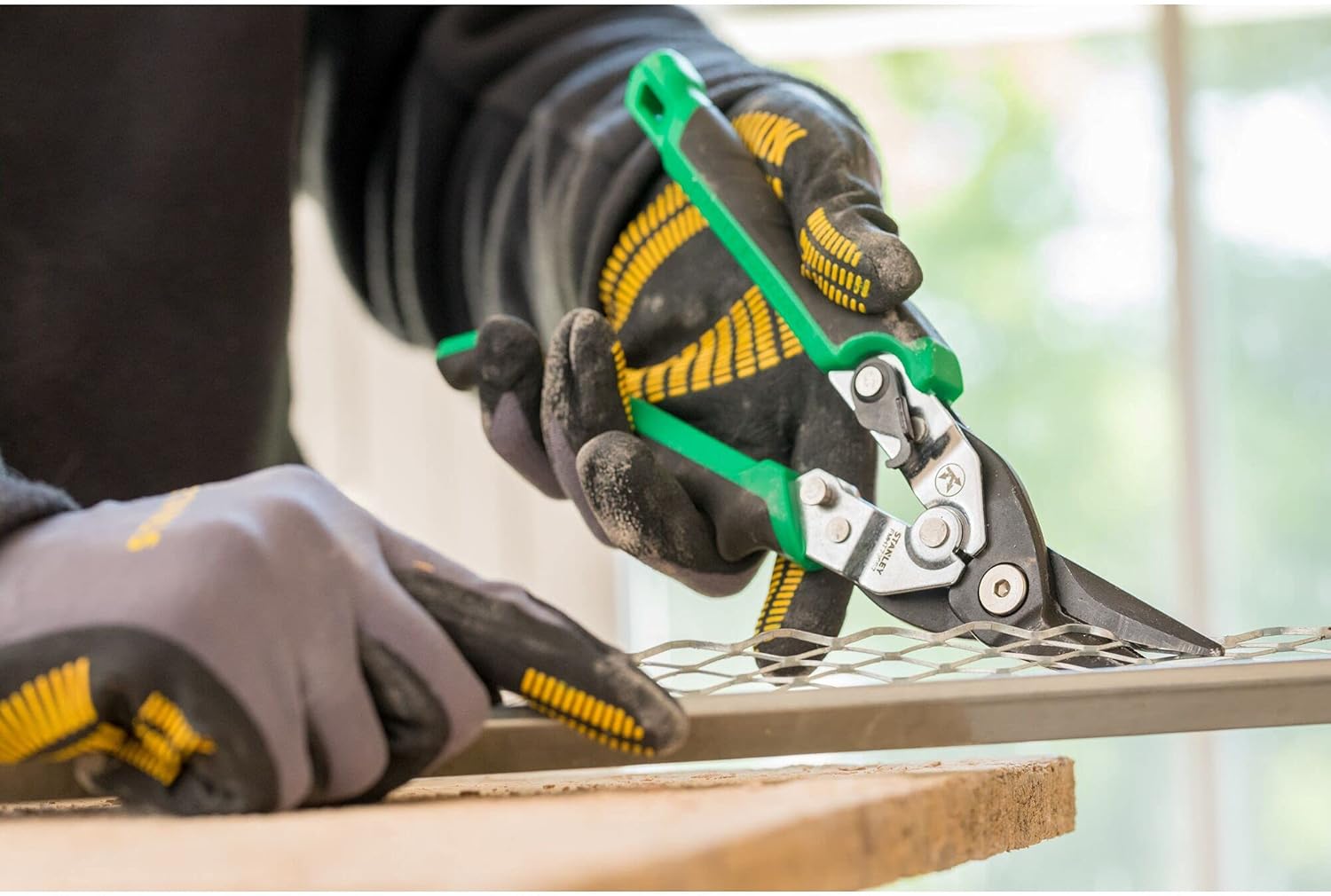 STANLEY Cesoia per Lamiera a Doppia Leva TAGLIO DESTRO