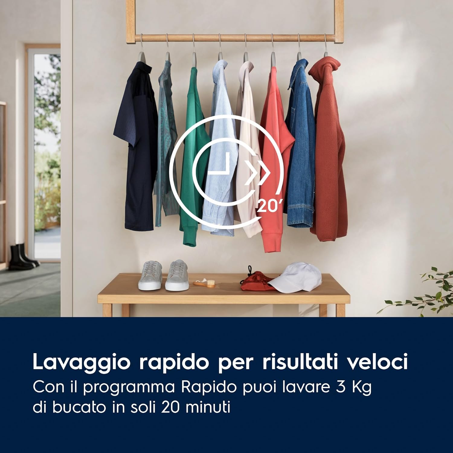 Lavatrice Libera Installazione Caricamento Frontale Electrolux SensiCare 600 EW6F110G 10 kg 1400 Giri/min Bianco Classe A