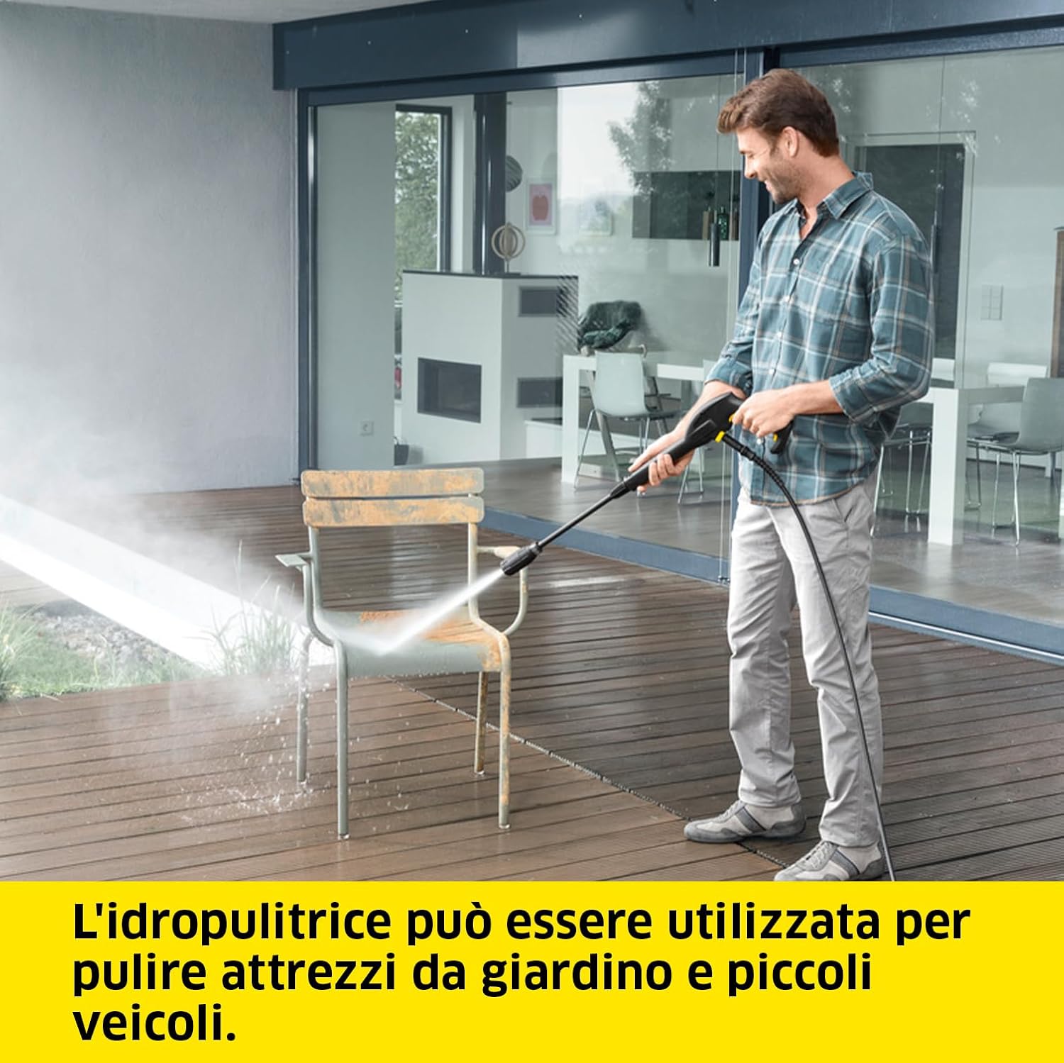 Idropulitrice Professionale Karcher Modello K 2 Power Control Potenza 1400 W