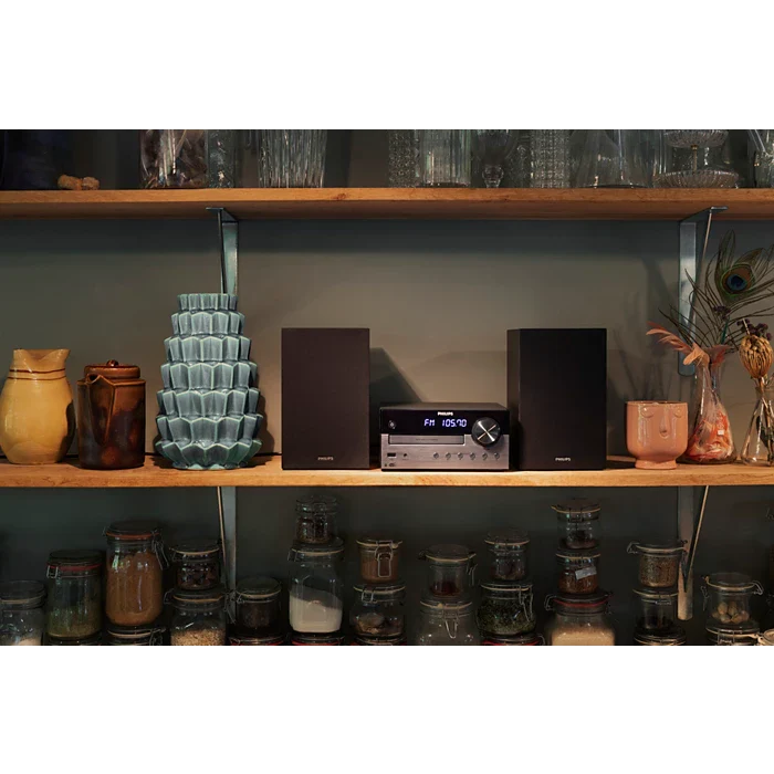 Microsistema audio per la casa Philips Serie TAM4505/12 60 W Colore Nero, Grigio