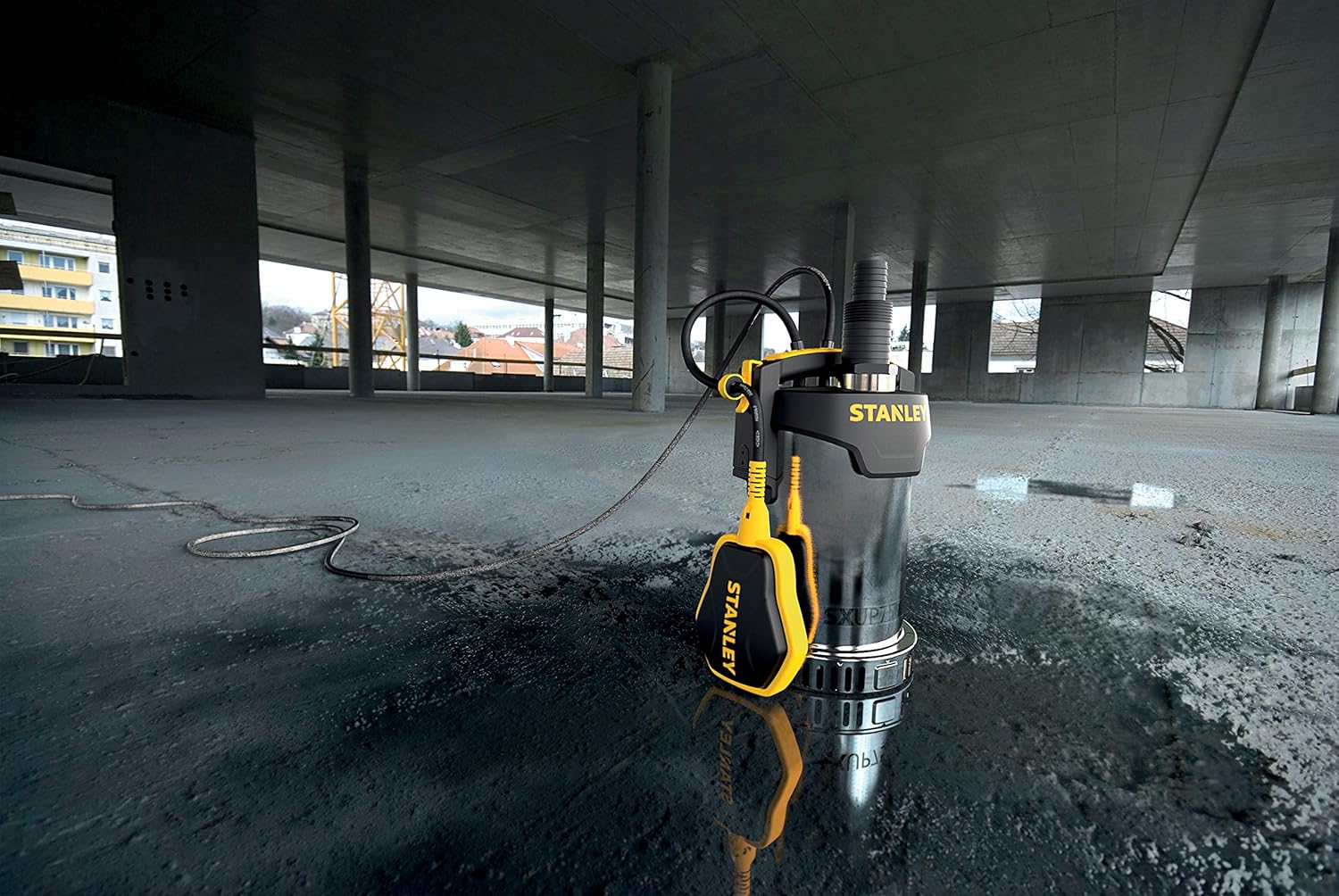 STANLEY Elettropompa SXUP750XCE Per Drenaggio Acque Chiare
